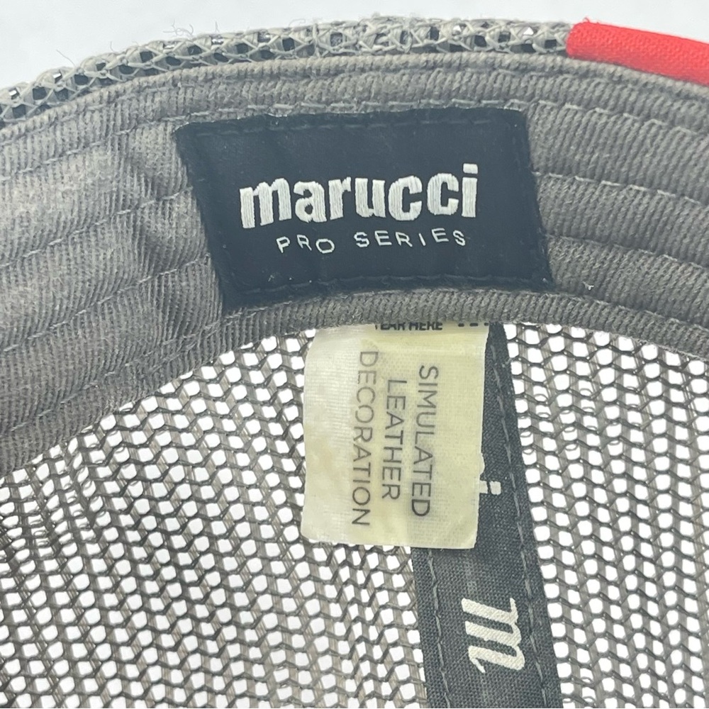 Marucci Pro Series "Honor The Game" Trucker Mesh Snapback Hat Cap - Picture 6 of 7